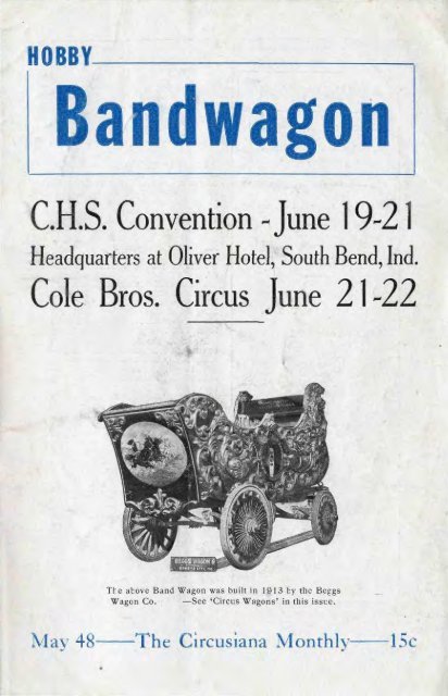 Early issue of Bandwagon